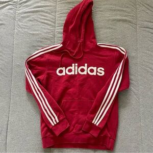 Adidas Men's Bold‎ Red Hoodie